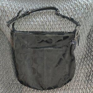 Coach Soho Signature Large Hobo 12676